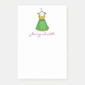 Speciaal  Prom Dress Mode Post its Post-it® Notes (Voorkant)