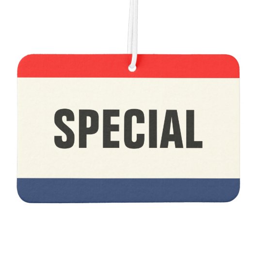 Speciaal promotieprogramma voor auto's luchtverfrisser (Achterkant)