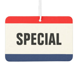 Speciaal promotieprogramma voor auto's luchtverfrisser