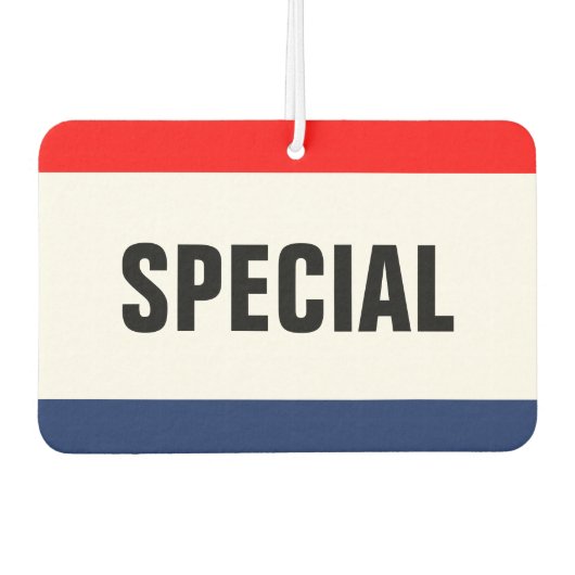 Speciaal promotieprogramma voor auto's luchtverfrisser (Voorkant)