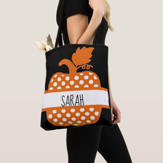 Speciaal Pumpkin Harvest-ontwerp Tote Bag (Dichtbij)