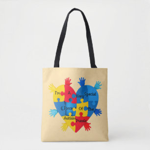 Speciaal puzzelstukje tote bag