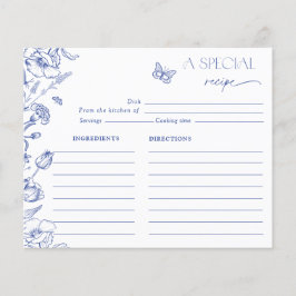 Speciaal Recept Something Blue Floral Vrijgezellen