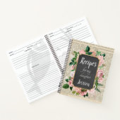 Speciaal recept voor mijn dochter op krantenpapier notitieboek (Binnen)