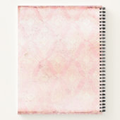 Speciaal recept voor mijn dochter op roze notitieboek (Achterkant)