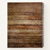 Speciaal recept voor mijn dochter Red Floral Notitieboek (Achterkant)