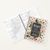 Speciaal recept voor mijn schoondochter notitieboek (Binnen)