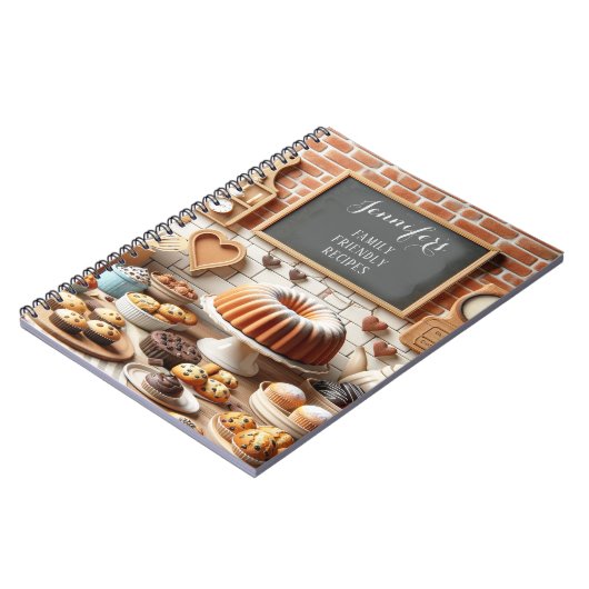 Speciaal Recipe-boek Notitieboek (Linkerzijde)