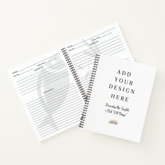 Speciaal Recipe Book Notitieboek