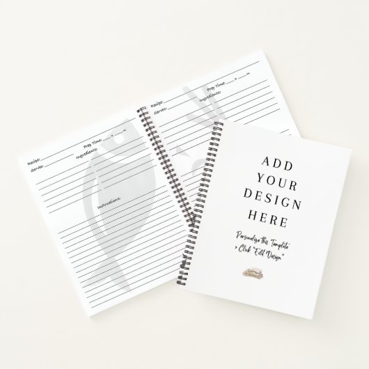 Speciaal Recipe Book Notitieboek (Binnen)
