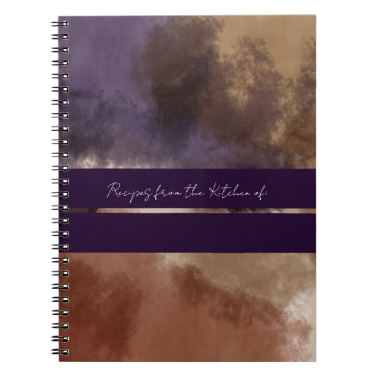 Speciaal Recipe Book Notitieboek (Voorkant)