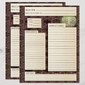 Speciaal Recipe Cookbook (Voorkant / Achterkant)