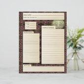 Speciaal Recipe Cookbook (Staand voorkant)