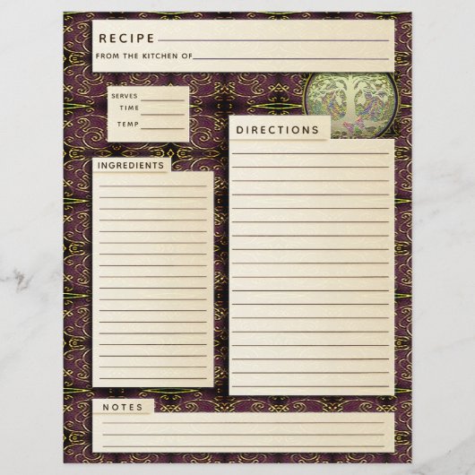 Speciaal Recipe Cookbook (Voorkant)