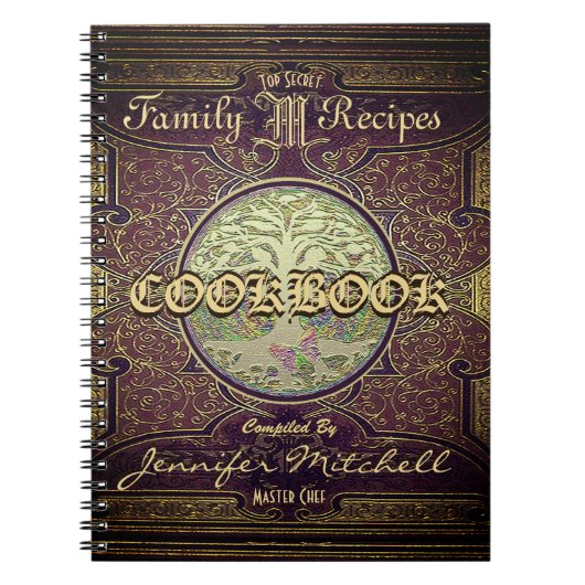 Speciaal  Recipe Cookbook Notitieboek (Voorkant)