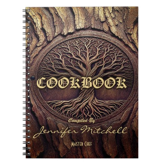 Speciaal Recipe Cookbook Notitieboek (Voorkant)