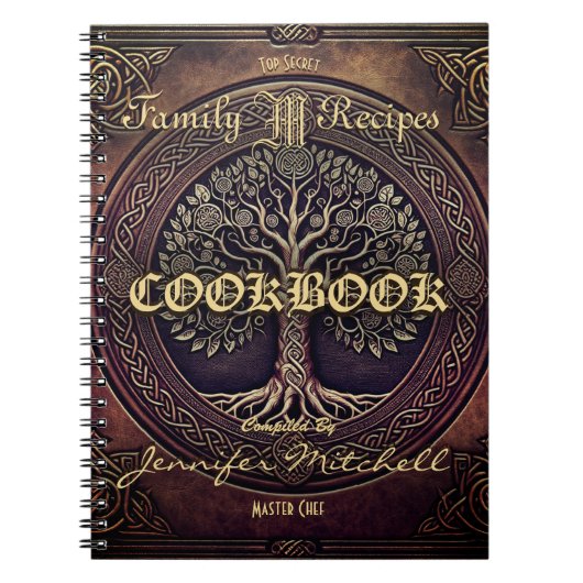 Speciaal Recipe Cookbook Notitieboek (Voorkant)