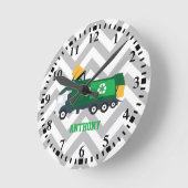 Speciaal recyclingafval ronde klok (Hoek)