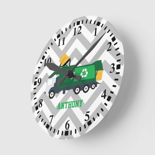 Speciaal recyclingafval ronde klok (Hoek)