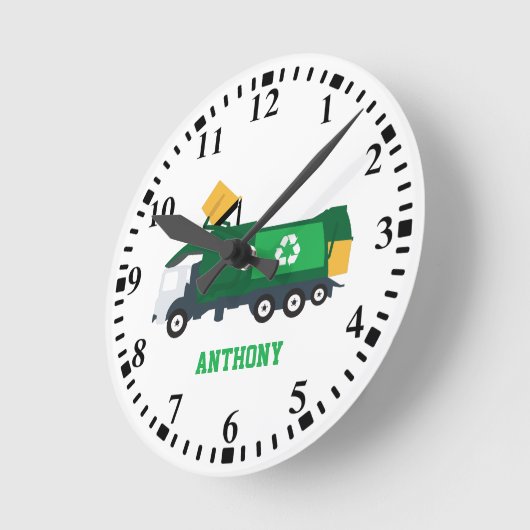 Speciaal recyclingafval ronde klok (Hoek)