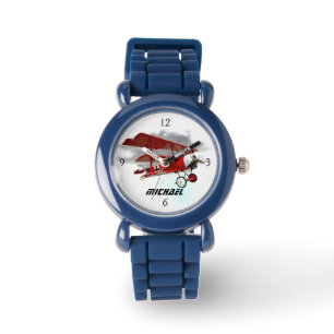 Speciaal "Red Baron"-vliegtuig Horloge