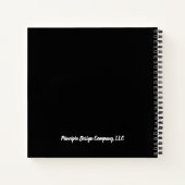 Speciaal Red Cherry Sketchbook Journal Notitieboek (Achterkant)