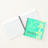 Speciaal reisblad voor Tropische Flowers Notitieboek (Binnen)
