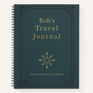 Speciaal reisblad voor Vintage Notitieboek