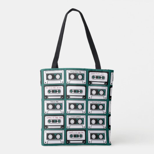 Speciaal ro-tapedassette tote bag (Achterkant)