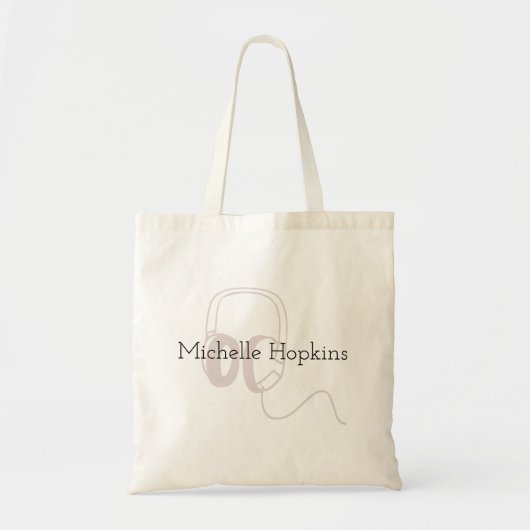 Speciaal Rock Band voor muzikant, gitarist Tote Bag (Voorkant)