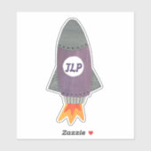 Speciaal Rocket Contour Sticker (Vel)