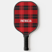 Speciaal rode en zwarte palmpalmpeddel pickleball paddle (Voorkant)