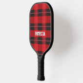 Speciaal rode en zwarte palmpalmpeddel pickleball paddle (Links)