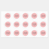 Speciaal ronddraaiende bedrijfs Logo bulketiketten Labels (Vel)