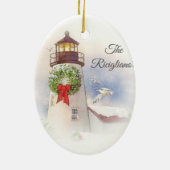 Speciaal rondreizend keramisch vuurtoren Ornament (Achterkant)