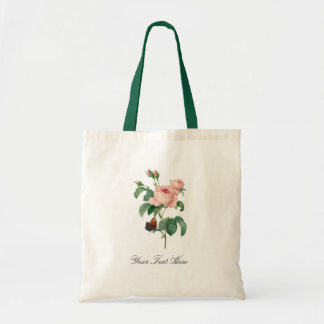 Speciaal  Roos Canvas tas voor botanische afdrukke