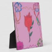 Speciaal Roos Fotoplaat (Zijkant)