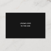 Speciaal Roos Gold Florist Visitekaartje (Achterkant)