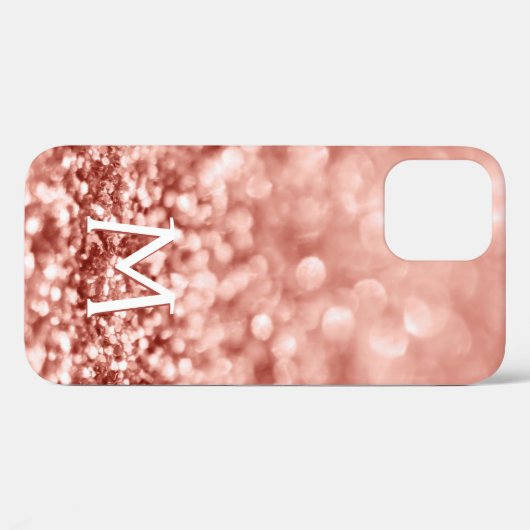 Speciaal Roos Gold Glitter Sparkles Case-Mate iPhone Case (Achterkant (horizontaal))