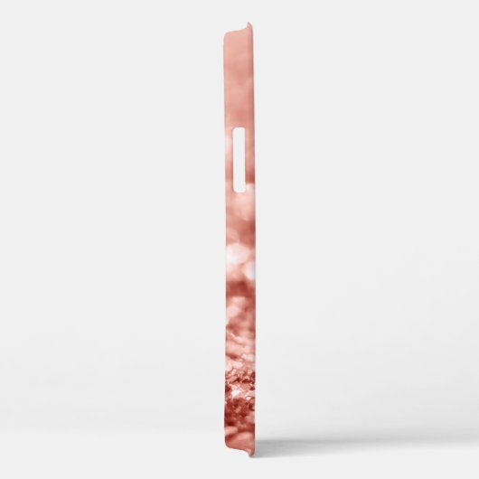 Speciaal Roos Gold Glitter Sparkles Case-Mate iPhone Case (Achterkant / Rechts)