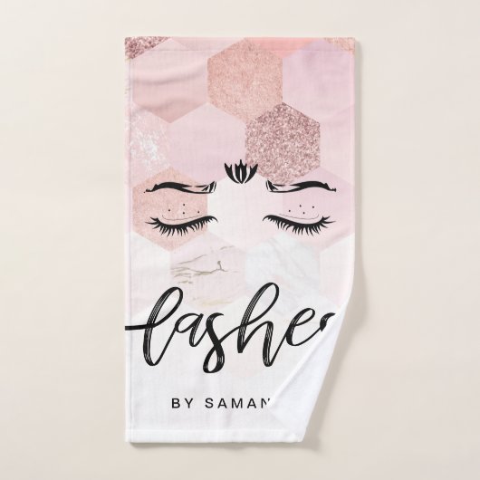 Speciaal Roos Gold Lashes Handdoek (Handdoek)