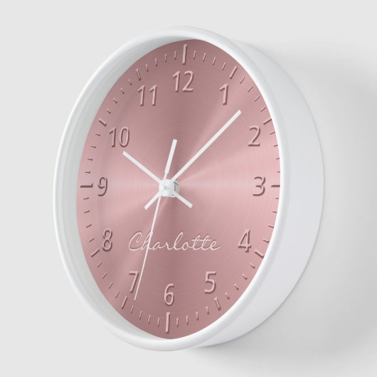 Speciaal Roos Gold Metallic Radiale Textuur (Hoek)