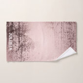 Speciaal Roos goud luxe design Handdoek (Handdoek)