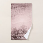 Speciaal Roos goud luxe design Handdoek (Handdoek)