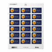 Speciaal Rosh Hashanah Return Address Sticker (Full Sheet)