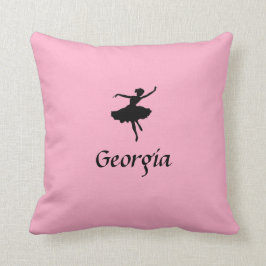 Speciaal roze balletpiloot kussen