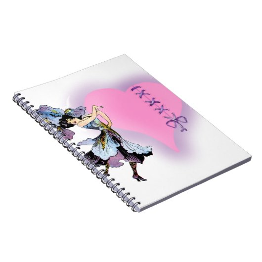 Speciaal  roze cadeauideeën voor meisjes notitieboek (Rechterzijde)