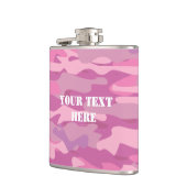 Speciaal roze drink van het leger Camouflage Heupfles (Links)
