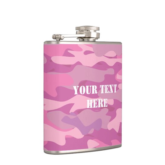 Speciaal roze drink van het leger Camouflage Heupfles (Rechts)