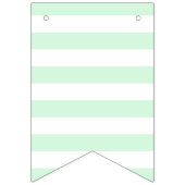 Speciaal roze en Mint Marketing Bunting Flag Vlaggetjes (Eerste vlag)